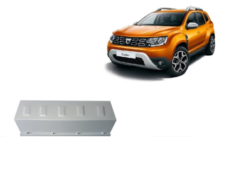Scuturi Metalice - Scut bara față Dacia Duster 2018-2024 - Oțel 2.5 mm