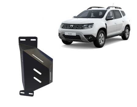 Scuturi Metalice - Scut clapetă Dacia Duster 2021-2024 - Oțel 1.5 mm