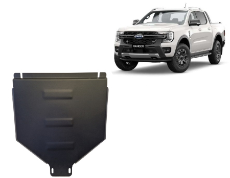 Scuturi Metalice - Scut cutie de viteză automată Ford Ranger 2023-2026 - Oțel 3 mm