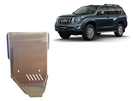 Scuturi Metalice - Scut cutie de viteză din aluminiu Toyota Land Cruiser J150 2009-2026 - Aluminiu 4 mm