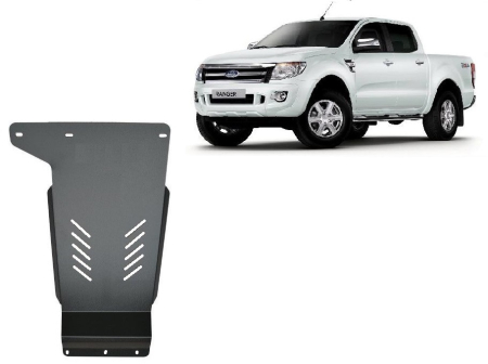Scuturi Metalice - Scut cutie de viteză Ford Ranger 2011-2020 - Oțel 3 mm