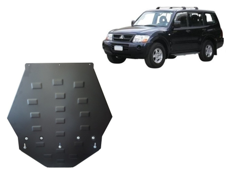 Scuturi Metalice - Scut cutie de viteză Mitsubishi Pajero 3 (V60, V70) Vers. 2.0 1999-2007 - Oțel 3 mm