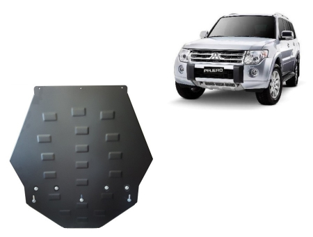 Scuturi Metalice - Scut cutie de viteză Mitsubishi Pajero 4 (V80, V90) 2007-2021 - Oțel 3 mm