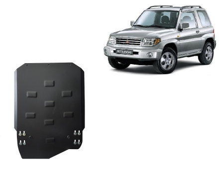 Scuturi Metalice - Scut cutie de viteză Mitsubishi Pajero Pinin 1997-2007 - Oțel 3 mm