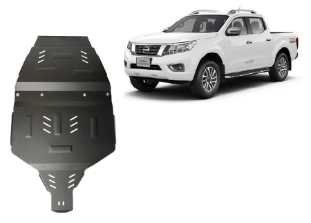 Scuturi Metalice - Scut cutie de viteză Nissan Navara NP300 dupa 2015 2015-2021 - Oțel 3 mm