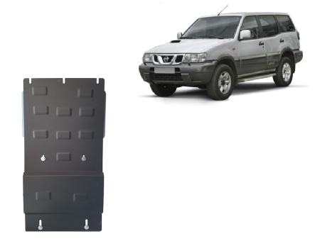 Scuturi Metalice - Scut cutie de viteză Nissan Terrano II 1992-2007 - Oțel 3 mm