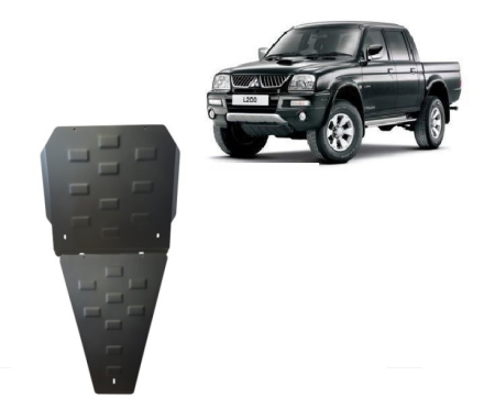 Scuturi Metalice - Scut cutie de viteză și diferențial Mitsubishi L200 1998-2007 - Oțel 3 mm