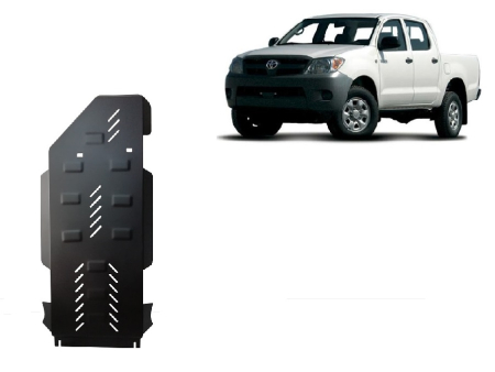 Scuturi Metalice - Scut cutie de viteză și reductor Toyota Hilux 2000-2004 - Oțel 3 mm