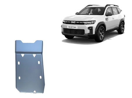 Scuturi Metalice - Scut diferențial din aluminiu Dacia Bigster 4x4 2025-2026 - Aluminiu 4 mm