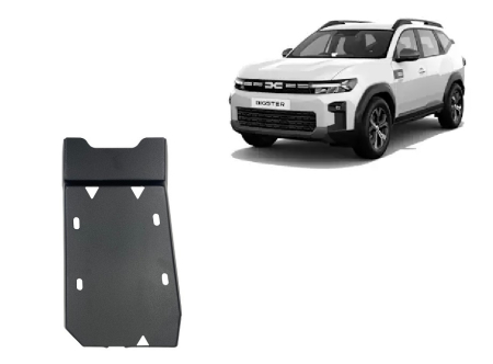 Scuturi Metalice - Scut diferențial spate Dacia Bigster 4x4 2025-2026 - Oțel 2 mm