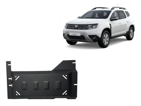 Scuturi Metalice - Scut filtru particule Dacia Duster 2021-2024 - Oțel 2 mm