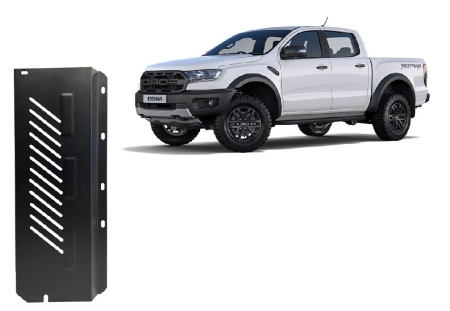 Scuturi Metalice - Scut filtru particule Ford Ranger Raptor 2020-2023 - Oțel 2 mm