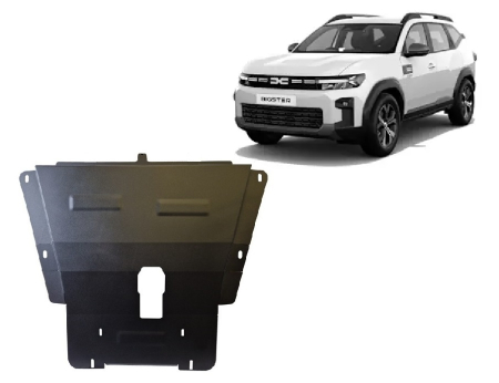 Scuturi Metalice - Scut motor Dacia Bigster - 4x4+4x2 2025-2026 - Oțel 2 mm