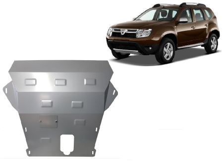 Scuturi Metalice - Scut motor Dacia Duster 2010-2017 - Oțel 2.5 mm