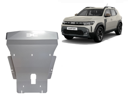 Scuturi Metalice - Scut motor Dacia Duster - 4x2 2024-2026 - Oțel 3 mm