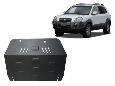 Scuturi Metalice - Scut motor Hyundai Tucson 2004-2015 - Oțel 3 mm