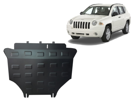 Scuturi Metalice - Scut motor Jeep Compass 2006-2016 - Oțel 2 mm