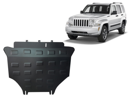 Scuturi Metalice - Scut motor Jeep Liberty 2007-2017 - Oțel 2 mm