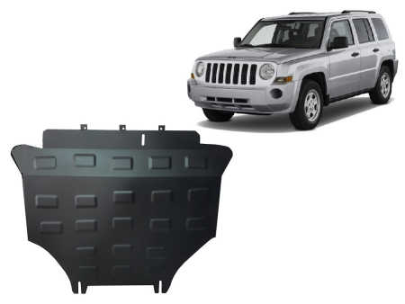Scuturi Metalice - Scut motor Jeep Patriot 2007-2017 - Oțel 2 mm