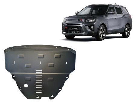 Scuturi Metalice - Scut motor metalic SsangYong Tivoli 2023-2026 - Oțel 2 mm