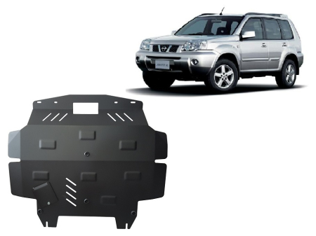 Scuturi Metalice - Scut motor Nissan X-Trail T30 2001-2007 - Oțel 2.5 mm