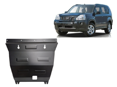 Scuturi Metalice - Scut motor Nissan X-Trail T31 - model 2 2007-2013 - Oțel 2 mm