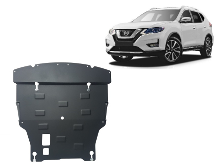 Scuturi Metalice - Scut motor Nissan X-Trail T32 2014-2021 - Oțel 2 mm