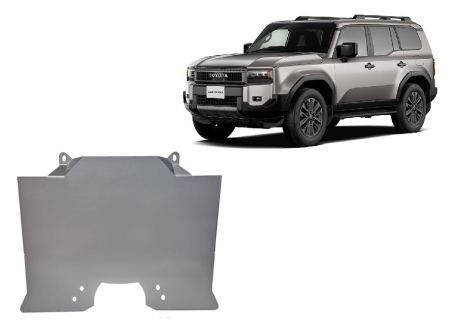 Scuturi Metalice - Scut motor și grup față Toyota Land Cruiser J250 2024-2026 - Aluminiu 4 mm