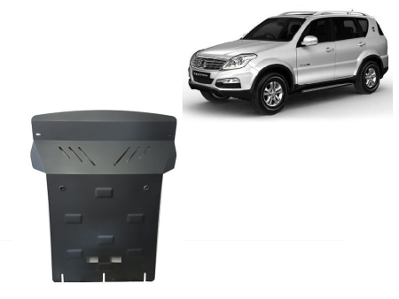 EXTERIOR - Scut motor SsangYong Rexton 2 2007-2017 - Oțel 2 mm