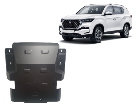 Scuturi Metalice - Scut motor SsangYong Rexton 2017-2026 - Oțel 2 mm