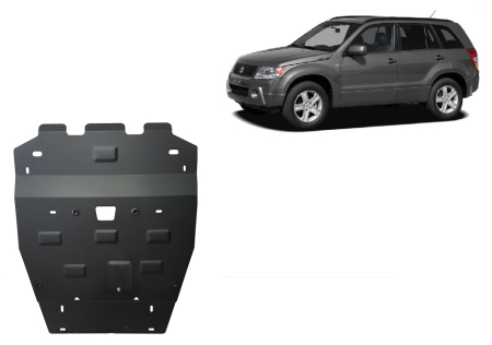 Scuturi Metalice - Scut motor Suzuki Grand Vitara 2005-2019 - Oțel 3 mm