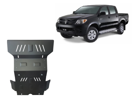 Scuturi Metalice - Scut motor Toyota Hilux 2004-2015 - Oțel 3 mm
