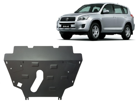 Scuturi Metalice - Scut motor Toyota RAV4 benzină 2006-2013 - Oțel 2.5 mm
