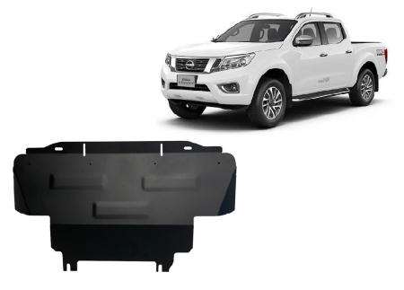 Scuturi Metalice - Scut radiator Nissan Navara NP300 dupa 2015 2015-2021 - Oțel 2 mm
