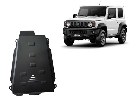 Scuturi Metalice - Scut reductor/cutie transfer Suzuki Jimny - model cu 3 uși 2018-2026 - Oțel 3 mm