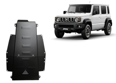 Scuturi Metalice - Scut reductor/cutie transfer Suzuki Jimny - model cu 5 uși 2018-2026 - Oțel 2.5 mm