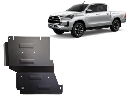 Scuturi Metalice - Scut reductor Toyota Hilux Invincible 2021-2026 - Oțel 3 mm
