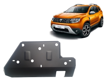Scuturi Metalice - Scut rezervor AdBlue Dacia Duster 2018-2024 - Oțel 2 mm