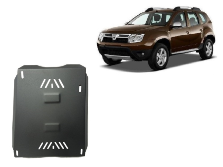 Scuturi Metalice - Scut rezervor Dacia Duster 2010-2017 - Oțel 2 mm