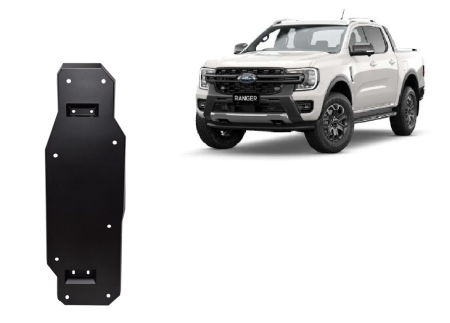 Scuturi Metalice - Scut rezervor Ford Ranger 2023-2026 - Oțel 2 mm