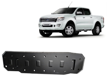 Scuturi Metalice - Scut rezervor Ford Ranger 2023-2026 - Oțel 2 mm