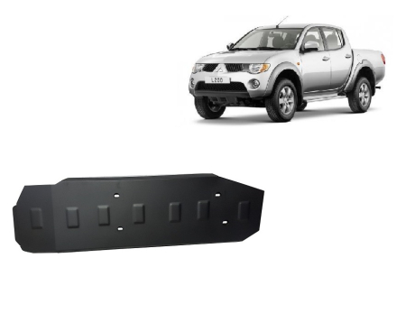 Scuturi Metalice - Scut rezervor Mitsubishi L200 2005-2015 - Oțel 2.5 mm