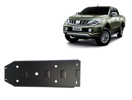 Scuturi Metalice - Scut rezervor Mitsubishi L200 2015-2026 - Oțel 2 mm