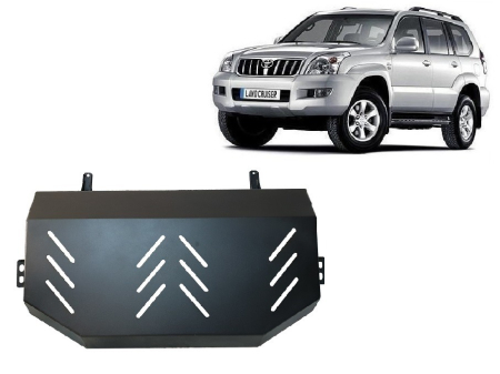 Scuturi Metalice - Scut rezervor Toyota Land Cruiser J120 - Model 3 uși 2002-2009 - Oțel 2 mm