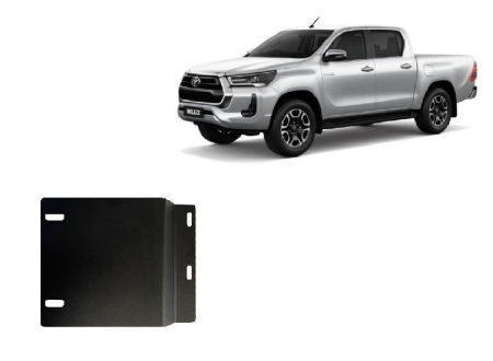 Scuturi Metalice - Scut senzor filtru de particule Toyota Hilux 2021-2026 - Oțel 2 mm