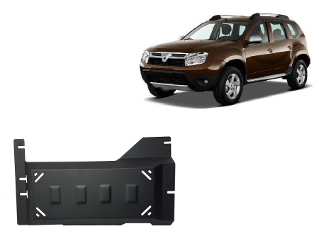 Scuturi Metalice - Scut sistem Stop&GO, EGR Dacia Duster Diesel 2014-2017 - Oțel 2 mm
