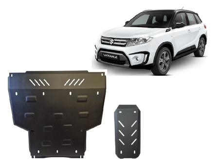 Scuturi Metalice - Set de scuturi Suzuki Vitara 2023-2026 - Oțel 2 mm