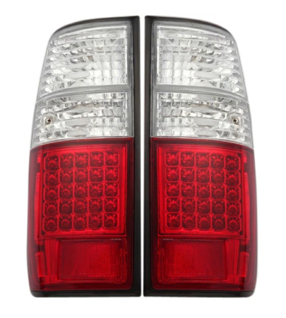 EXTERIOR - Set lămpi spate tuning LED clare Toyota Land Cruiser J80