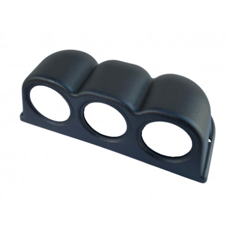 INTERIOR - Suport triplu ceas indicator 52 mm pentru bord