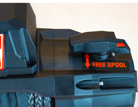 Troliu electric Grizzly 13500 lbs - 6123 kg - raport 150:1 - șufă sintetică [2]